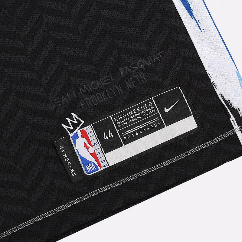 мужская черная майка Nike NBA Swingman Brooklyn Nets City Edition CN1713-010 - цена, описание, фото 2